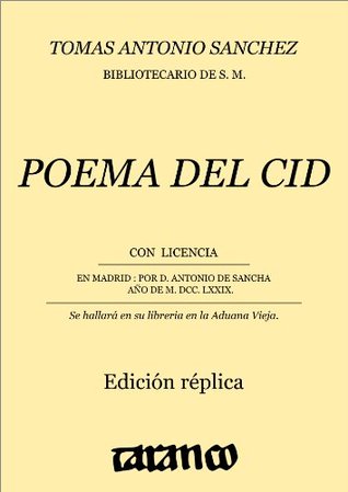 Poema del Cid: Edición réplica