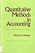 Quantitative methods in accounting