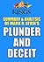 Summary of Plunder and Deceit - Big Government's Exploitation of Young People and the Future: by Mark R. Levin