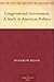 Congressional Government A Study in American Politics