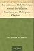 Expositions of Holy Scripture Second Corinthians, Galatians, and Philippians Chapters I to End. Colossians, Thessalonians, and First Timothy.
