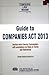 Guide to Companies Act 2013