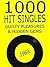 1000 HIT SINGLES GUILTY PLEASURES AND HIDDEN GEMS FROM THE 1960s (HIT SINGLES GUILTY PLEASURES AND HIDDEN GEMS 1960-1990 Book 1)
