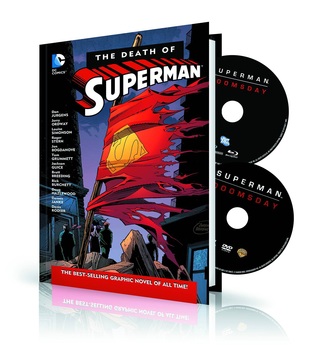 Death of Superman Book & DVD Set