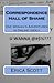 Correspondence Hall of Shame by Erica Scott
