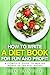 How To Write A Diet Book Fo...