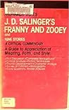 MONARCH NOTES: J.D. Salinger's Franny and Zooey MONARCH NOTES: J.D. Salinger's Franny and Zooey