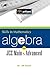 A Textbook Of Algebra For J...
