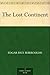 The Lost Continent by Edgar Rice Burroughs