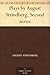 Plays by August Strindberg, Second series