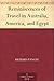 Reminiscences of Travel in Australia, America, and Egypt