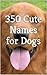 350 Cute Names for Dogs