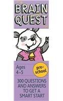 Brain Quest Preschool Q&A Cards: 300 Questions and Answers to Get a Smart Start. Curriculum-based! Teacher-approved! (Brain Quest Smart Cards)