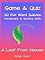 Word Games & Quiz - 30 Fun Word Quizzes on A Leaf From Heaven to Build Vocabulary and Spelling Skills (Childrens Stories)
