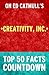 Creativity Inc: Top 50 Facts Countdown: Reach the #1 Fact