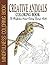 Creative Animals Coloring Book: Mindfulness Animal Coloring Book