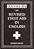 Revised First Aid in English