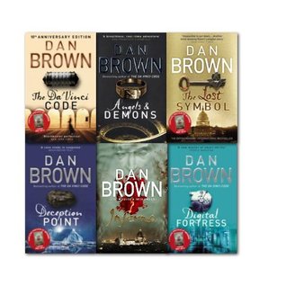 Dan Brown 6-Book Set: Angels & Demons / The da Vinci Code / Deception Point / Digital Fortress / Inferno / The Lost Symbol (Mass Market Paperback)