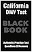 California DMV Test Black Book by DMV Black Books