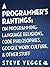 A Programmer's Rantings: On...