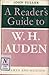 A Reader's Guide to W.H. Auden (Readers Guides)