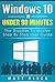 Windows 10 In Under 90 Minutes: The Disaster To Master Step By Step User Guide (The Windows 10 Manual for A Fast Start)