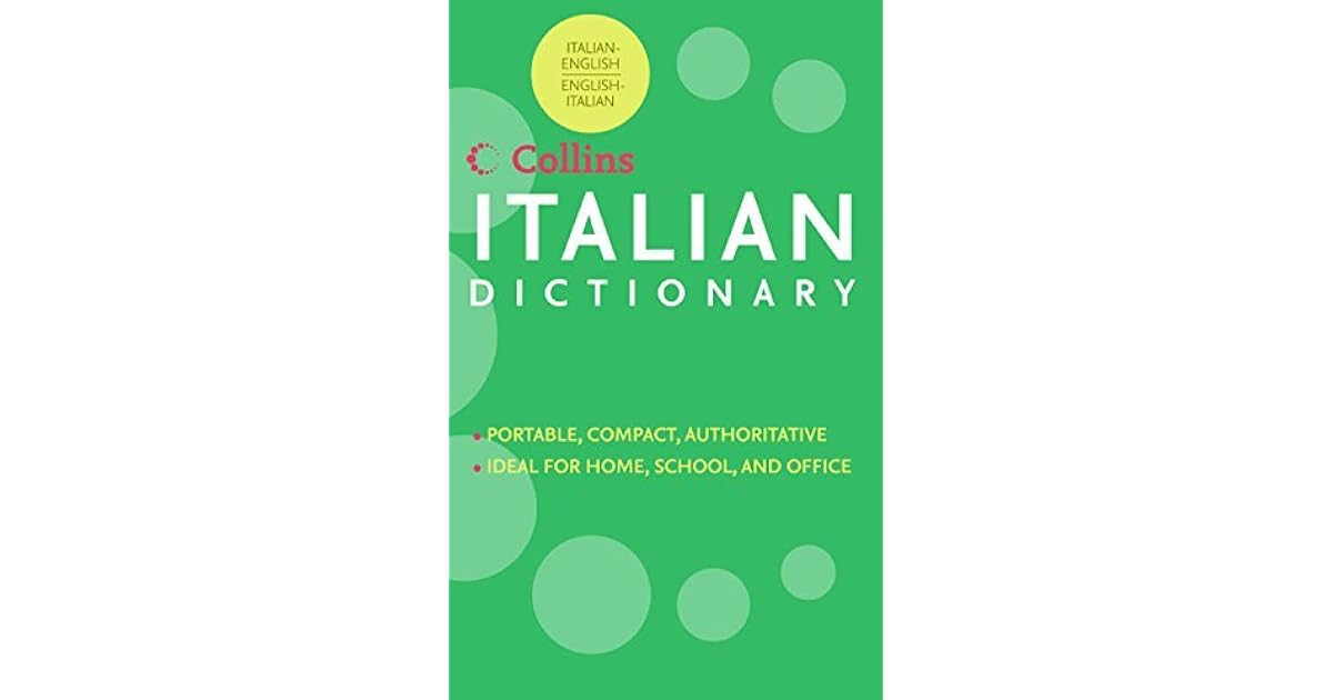 HarperCollins Italian Dictionary ItalianEnglish/EnglishItalian by