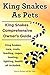 King Snakes As Pets. King Snakes Owner’s Guide. King Snakes care, feeding, costs, cages, heating, lighting, health all included.