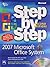 2007 Microsoft Office System Step By Step, 2Nd Ed. by Cox