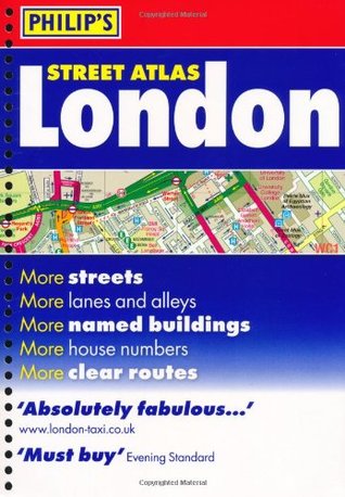 Philip's Street Atlas London (Spiral-bound)