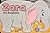 Zara the Elephant (Shaped Animal Board Book)