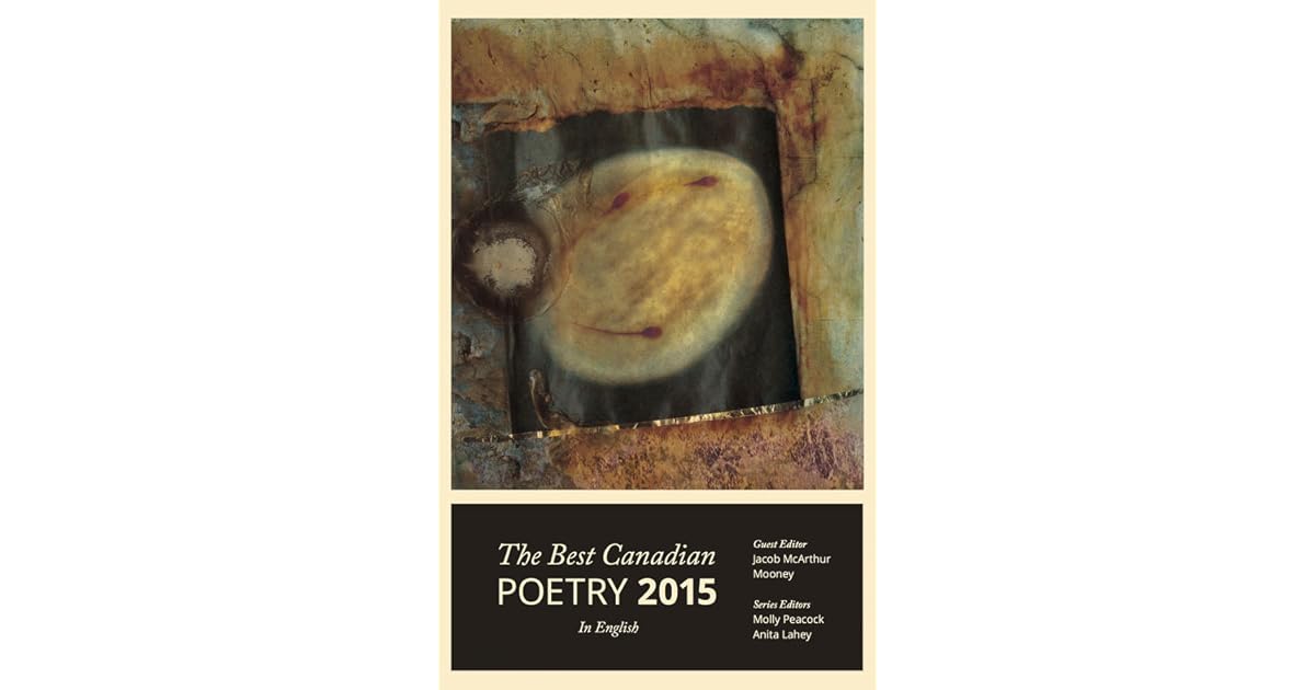 The Best Canadian Poetry in English 2015 by Anita Lahey