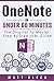OneNote in Under 60 Minutes: The Disaster to Master Step By Step User Guide