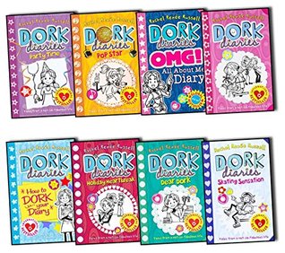 Dork Diaries 8 Books Slipcase Collection (Dork Diaries #1-6)