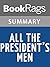 Summary & Study Guide All the President's Men by Bob Woodward