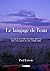 Le langage de l'eau by Paul Lavoie