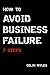 How To Avoid Business Failure: 7 Steps