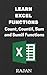 Learn Excel Functions: Count, Countif, Sum and Sumif