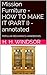 Mission Furniture - How to Make It (Part I) POPULAR MECHANICS HANDBOOKS