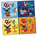 Bing As seen On TV CBeebies 4 Children story Books Collection Pack Set -