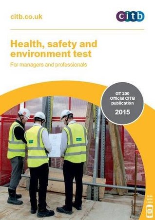 Health, Safety and Environment Test for Managers and Professionals: GT 200/15 (Paperback)