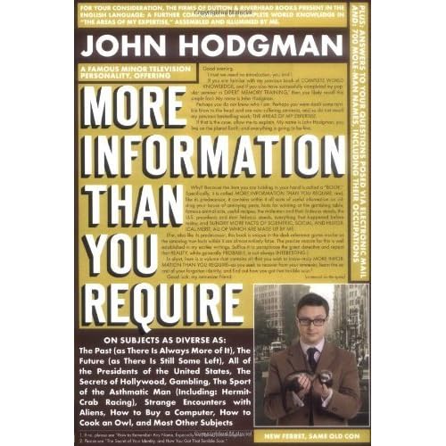 More Information Than You Require By John Hodgman