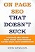 ON PAGE SEO: 9 ON PAGE SEO TRICKS THAT RANKS YOUR WEBSITE FASTER THAN YOUR COMPETITION