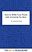 How to Write Your Thesis wi...