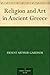 Religion and Art in Ancient Greece