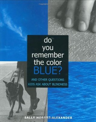 Do You Remember the Color Blue?: The Questions Children Ask About Blindness (Hardcover)