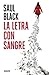 La letra con sangre (Valerie Hart, #1)