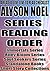 Alyson Noel: Series Reading Order: A Read to Live, Live to Read Checklist [Immortals Series Riley Bloom Series Soul Seekers Series]