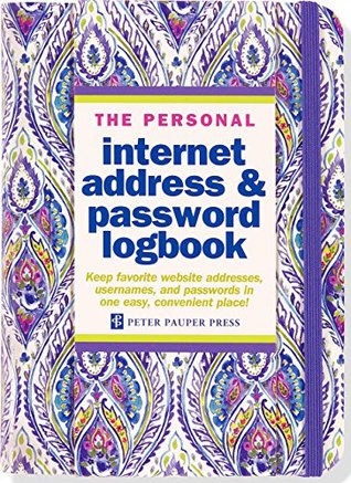 Silk Road Internet Address & Password Logbook (removable cover band for security)