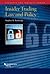 Insider Trading Law and Policy (Concepts and Insights)
